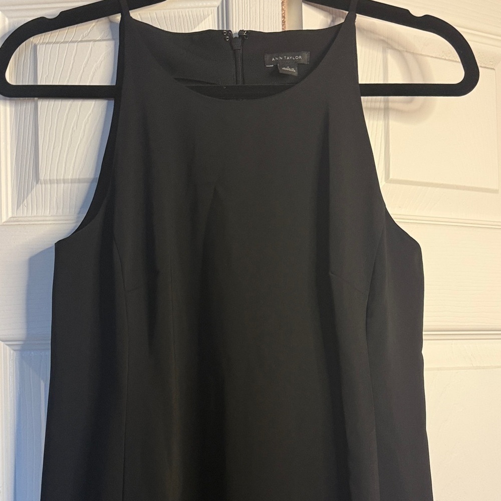 Ann Taylor High Neck Sheath Midi Dress size 0 - Picture 2 of 8